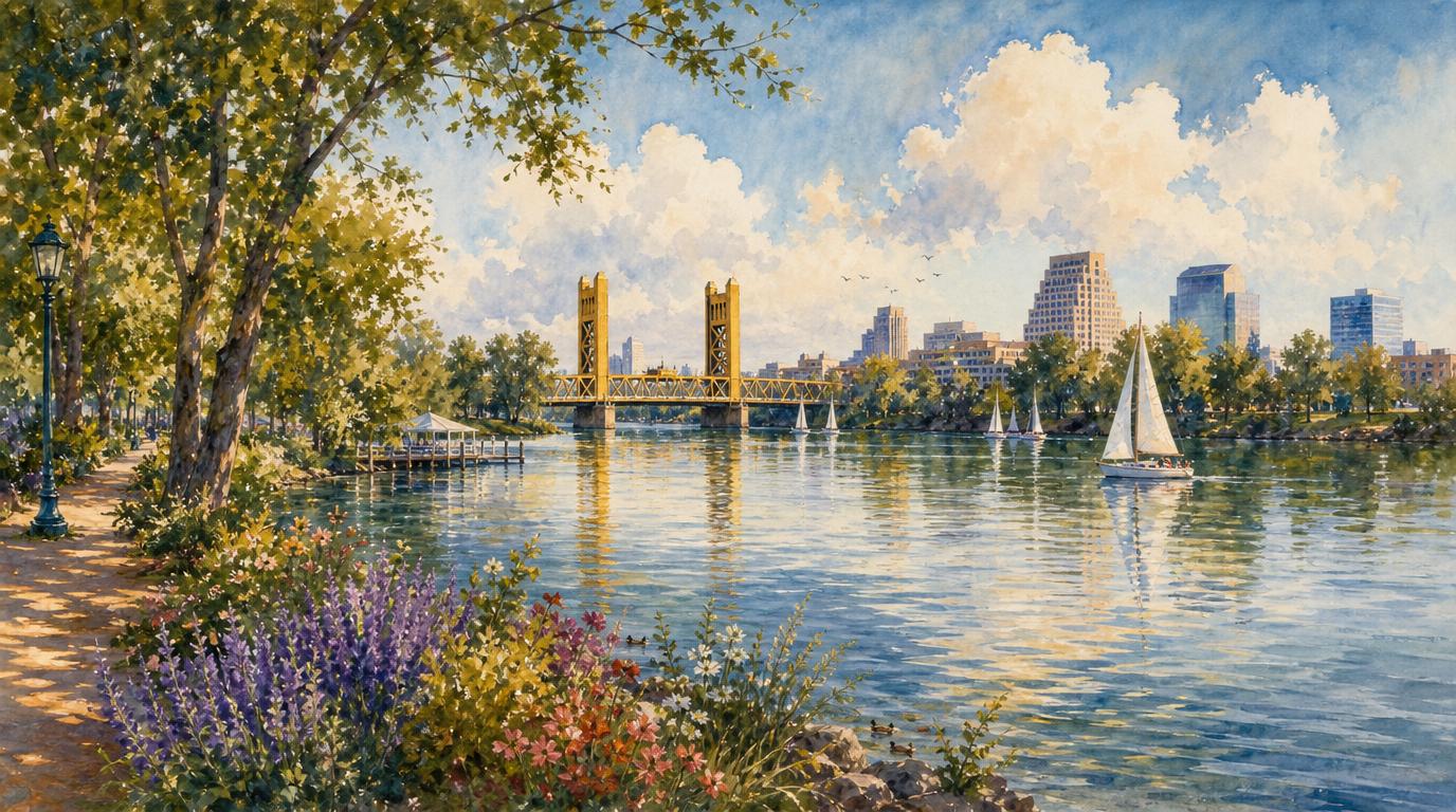 Digital Painting of Sacramento - Submit Event